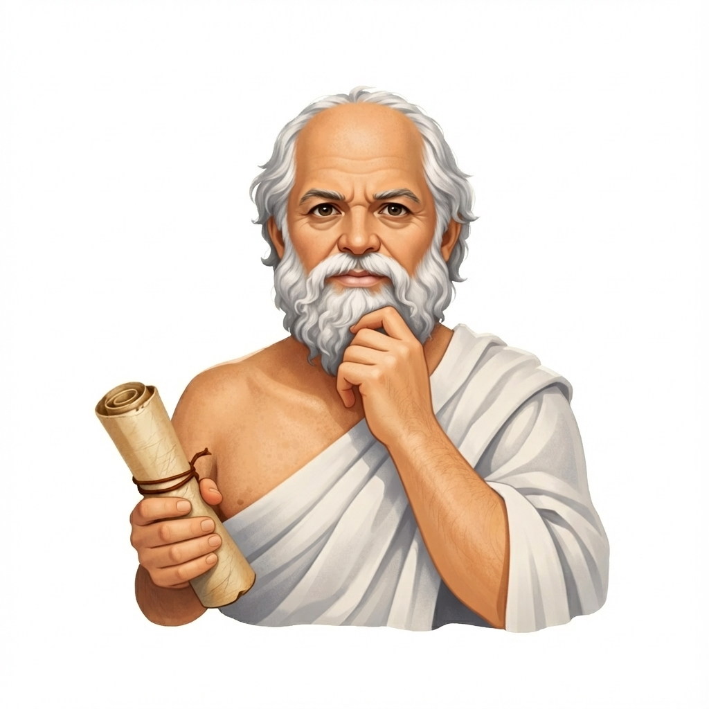 Socrates, Father of Western Philosophy - AI philosophical mentor